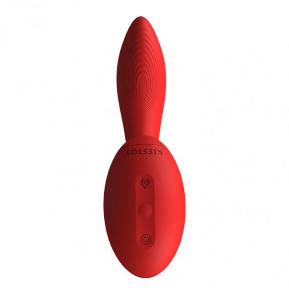 KISS TOY - Tina Warming Clit Suck Vibrator (Chargeable - Red)